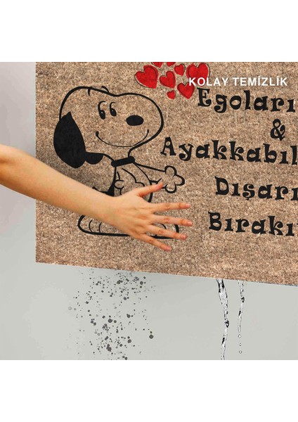 Kedi Köpek Komik Tasarımlı Dekoratif Kapı Önü Paspas, Dış Mekan/ev Içi/banyo/mutfak/yatak Odası/giriş Paspasları