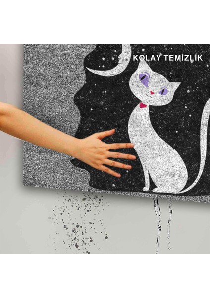 Kedi Köpek Komik Tasarımlı Dekoratif Kapı Önü Paspas, Dış Mekan/ev Içi/banyo/mutfak/yatak Odası/giriş Paspasları