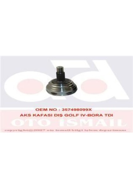 302963 Glanzer 302963 Aks Kafası Dış Otomatik Golf Iv Bora / A3 / Toledo Leon / Octavia 1.6 1.8 1.9 Agn
