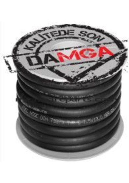 963061 Yakıt Hortumu Ara Kat Tekstıl Orgulu 10×16 mm (Nbr / Cr E Tıpı Makaralı) '25MT'-(Metre Fiyatıdır)