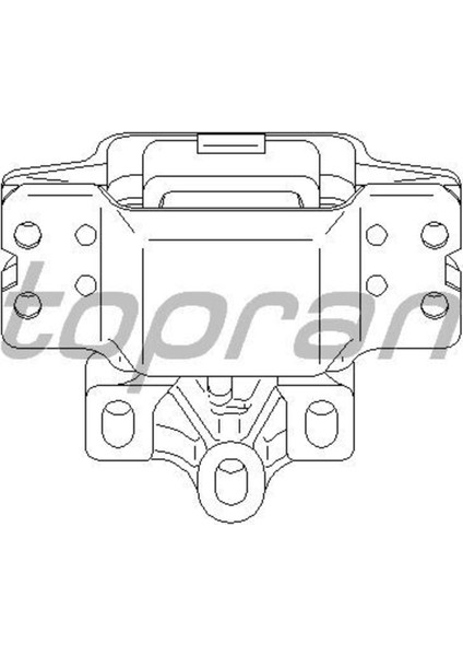 110130001 110130001 Şanzıman Takozu Sol (Volkswagen : Golf V -Jetta-Touran /audi :a3/seat:altea-Leon 2.