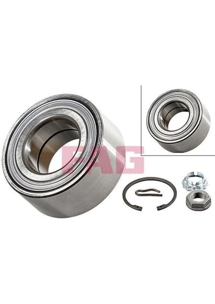713640180 Ön Teker Rulmanı Kit P307 P206 Partner Berlıngo Xsara Abs Siz