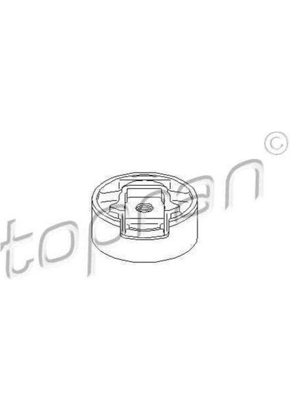 110136001 110136001 Şanzıman Takozu Üst Yuvarlak-(Vw:golf 04 - /jetta/caddy/audi: A3 04- /seat: Leon 06