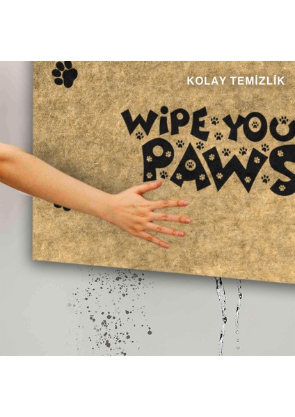 Kedi Köpek Komik Tasarımlı Dekoratif Kapı Önü Paspas, Dış Mekan/ev Içi/banyo/mutfak/yatak Odası/giriş Paspasları