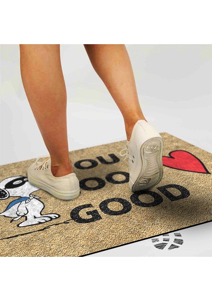Kedi Köpek Komik Tasarımlı Dekoratif Kapı Önü Paspas, Dış Mekan/ev Içi/banyo/mutfak/yatak Odası/giriş Paspasları