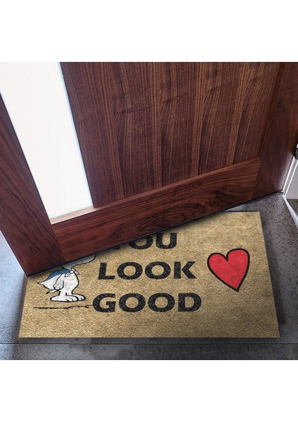 Kedi Köpek Komik Tasarımlı Dekoratif Kapı Önü Paspas, Dış Mekan/ev Içi/banyo/mutfak/yatak Odası/giriş Paspasları