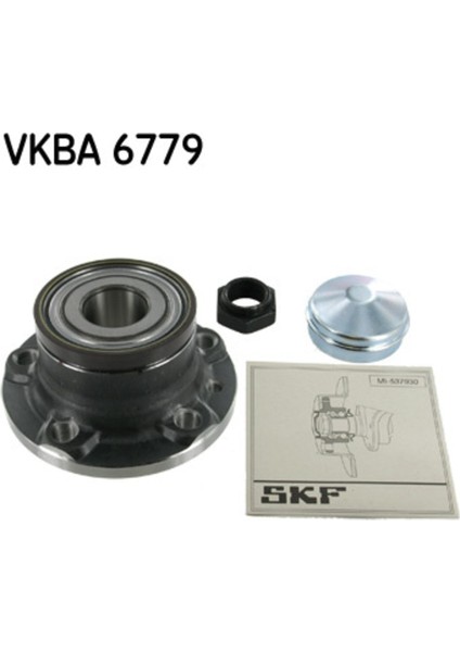 VKBA6779 Arka Teker Rulmanı Kiti Fazla Yük Doblo 09 Abs Li