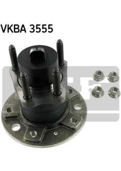 VKBC20140 Teker Poryası Arka Rulmanlı Abslı Vectra 2.0 2.5 Astra G 1.8 2.0 95-02 Uyumlu