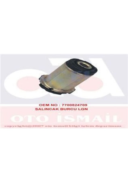 10819 Üçel 10819 Uyumlu Motor Beşik Burcu Arka Laguna I