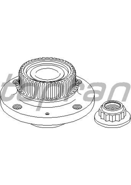 109701001 109701001 Teker Poryası Arka (Volkswagen :polo/ Seat : Cordoba-Ibiza 94-02)