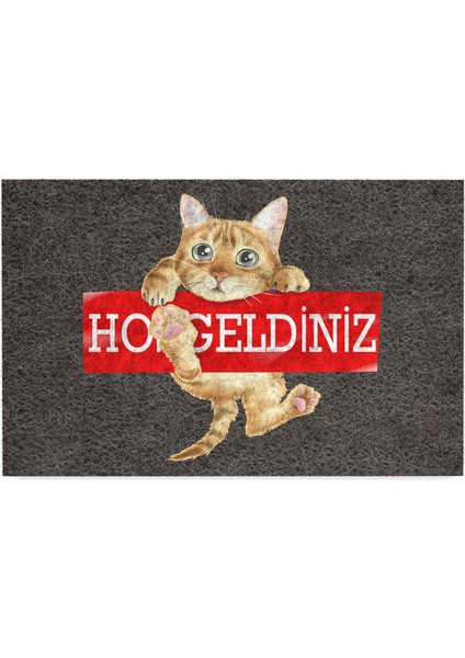 Kedi Köpek Komik Tasarımlı Dekoratif Kapı Önü Paspas, Dış Mekan/ev Içi/banyo/mutfak/yatak Odası/giriş Paspasları