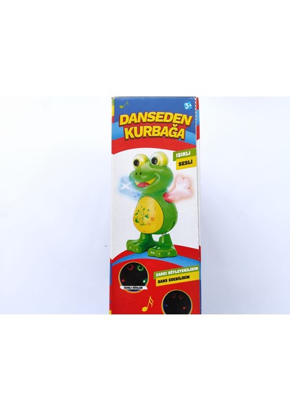 Can Ali Toys Dansçı Kurbağa Işıklı Müzikli Hareketli Dans Eden Kurbağa