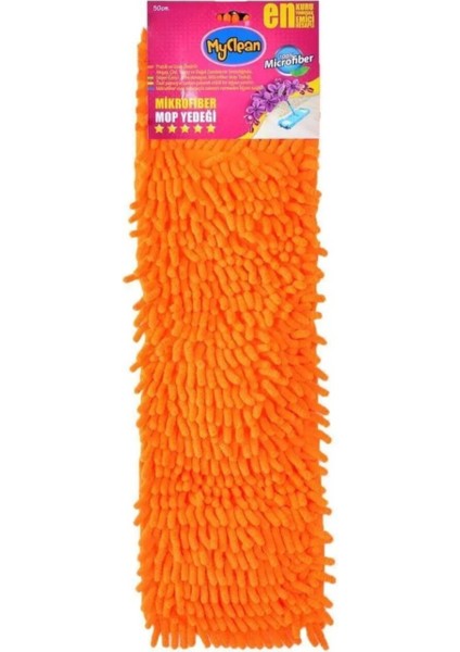 Mikrofiber Makarna Mop Yedeği 40CM