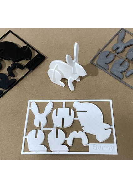 Tavşan Maketi Kit Kartı