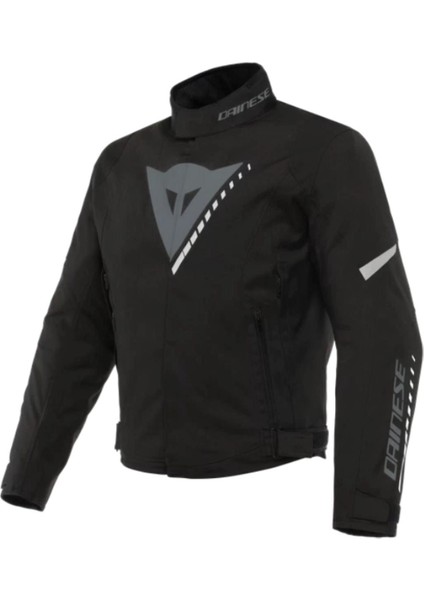 Daınese Veloce D-Dry Black Charcoal Gray Whıte