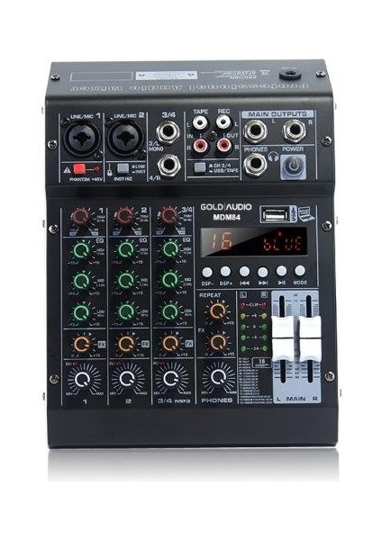 Mdm 84 4 Kanal Deck Mikser