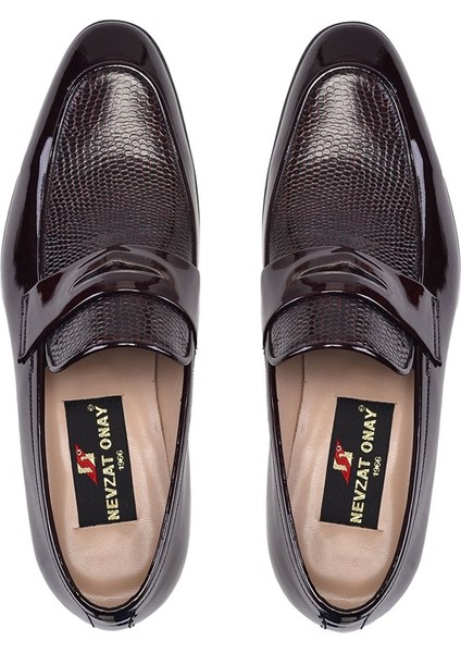 Kahverengi Loafer Neolit Erkek Ayakkabı -12427- modelleri