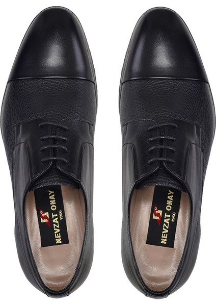 Kışlık Bağcıklı Siyah Erkek Ayakkabı-11998 modelleri