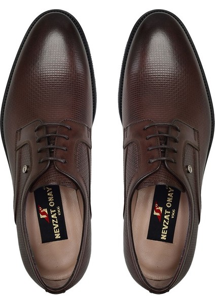 Kahverengi Kışlık Bağcıklı Erkek Ayakkabı -12006- modelleri