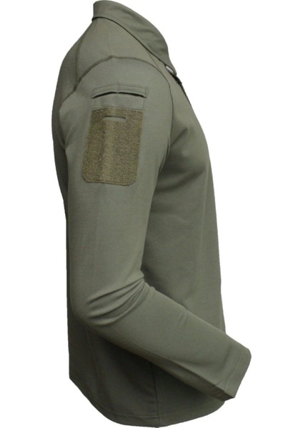 Tactical T-Shirt Uzun Kol Haki