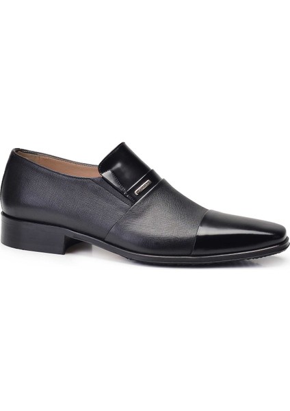 Siyah Klasik Loafer Erkek Ayakkabı -11834-