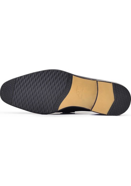 Siyah Klasik Loafer Erkek Ayakkabı -11834-