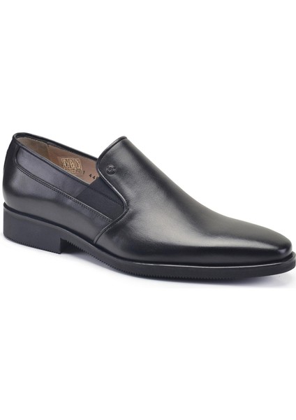 Siyah Termo Loafer Erkek Ayakkabı -44821-
