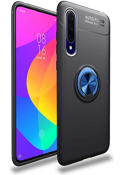 Huawei P Smart Pro 2019 Kılıf Ravel Yüzüklü Silikon Kapak