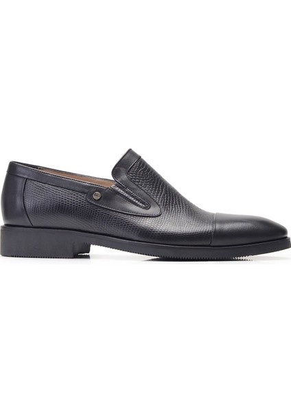 Siyah Klasik Loafer Erkek Ayakkabı -11853-