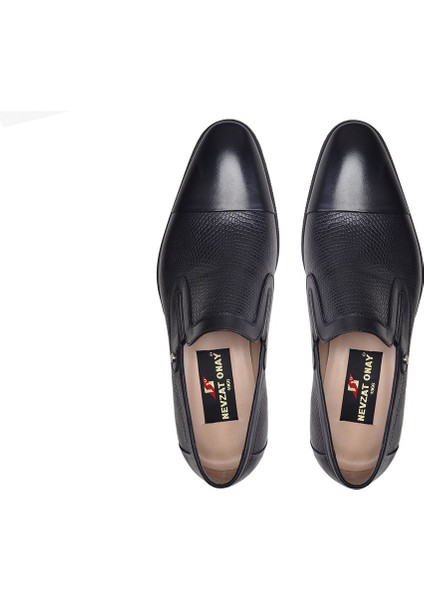 Siyah Klasik Loafer Erkek Ayakkabı -11853-