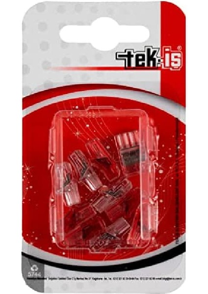 Buat Klemens Geçmeli 2 x 2.5 mm 10 Adet