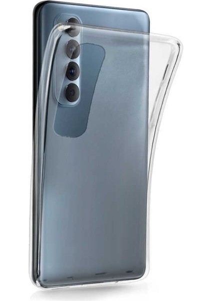 Oppo Reno 4 Pro 4g Kılıf Şeffaf Ince Esnek Silikon Kılıf Zipax-Süper