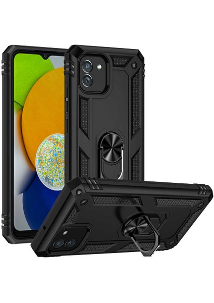 Samsung Galaxy A03 Kılıf Vega Zırh Tank Tam Koruma Kapak