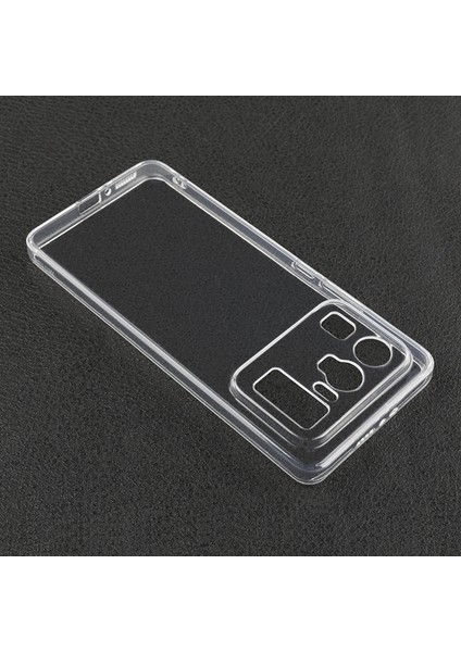 Xiaomi Mi 11 Ultra Kılıf Şeffaf Ince Esnek Silikon Kılıf Zipax-Süper