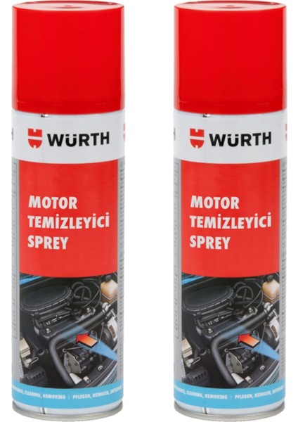 2x Motor Temizleyici Sprey 500 ml