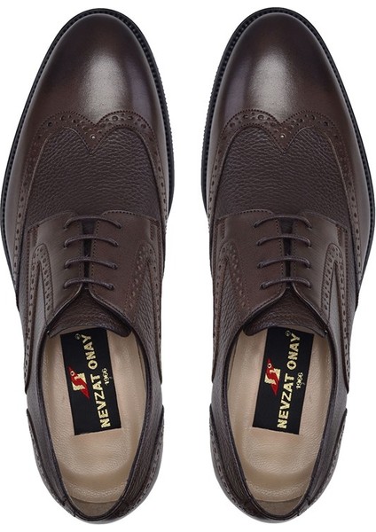 Kahverengi Günlük Bağcıklı Erkek Ayakkabı -11973- modelleri