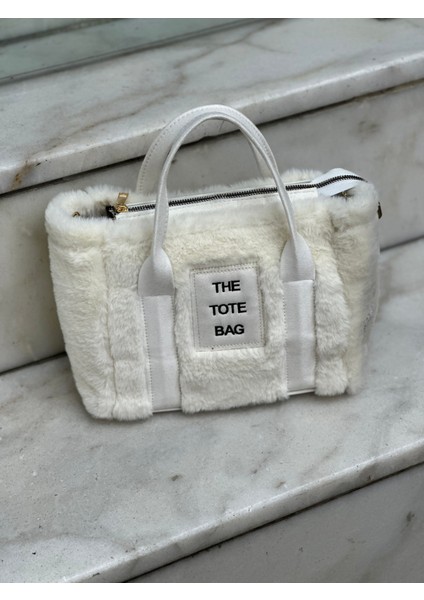 Nbi Bags The Tote Bag Peluş Uzun Nubuk Kolon Askılı Kadın El ve Omuz Çantası