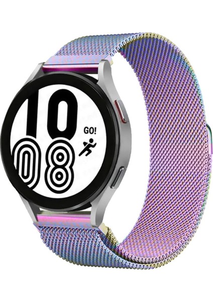 Samsung Watch 20 mm Metal Mıknatıslı Kordon Watch 2/3/4/5/6/7/8/se/ultra Azn-Metal
