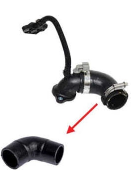 964457 964457 Turbo Hortumu 1.5dcı K9K Plastik Parça Harıç Clıo Iıı 04-10 Clıo Iv 12- Captur Logan