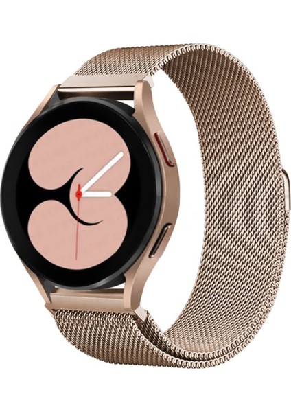 Samsung Watch 20 mm Metal Mıknatıslı Kordon Watch 2/3/4/5/6/7/8/se/ultra Azn-Metal