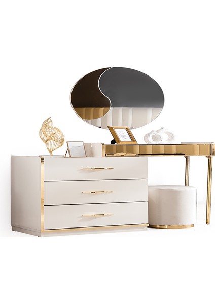 Mdf Alyans Yatak Odası Takımı Şifonyer