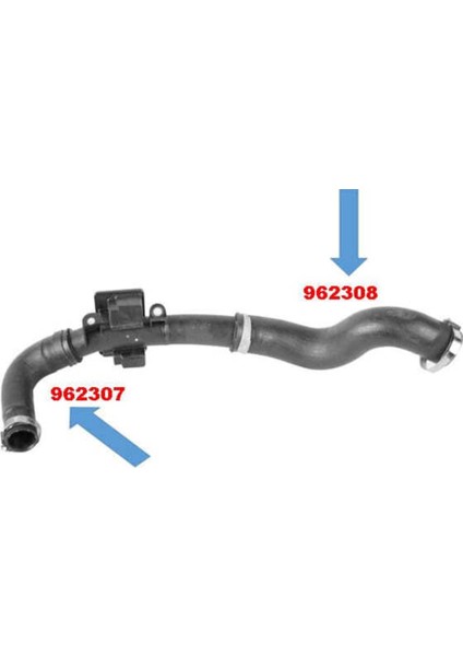 962308 962308 Turbo Hortumu Kangoo 08- 1.5 Dcı Büyük