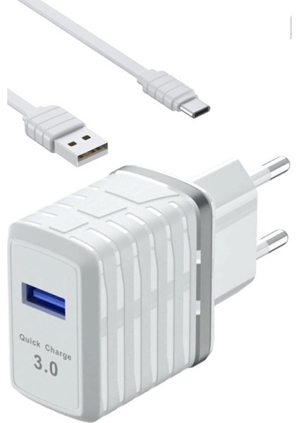 Realme 8 Pro Şarj Aleti Type C 3.0 Qualcomm Hızlı Şarj - C32QT