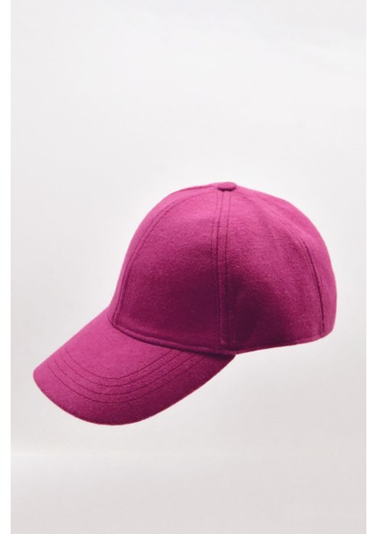 Kadın Fuşya Yünlü Kışlık Beyzbol Kep Şapka fiyatları