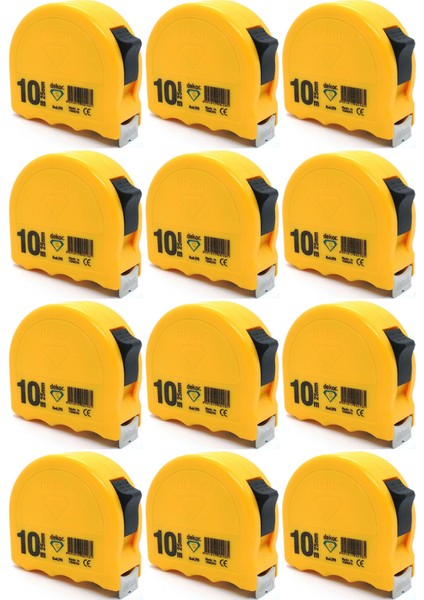 Şerit Metre 10X25 1 Paket ( 12 Adet )