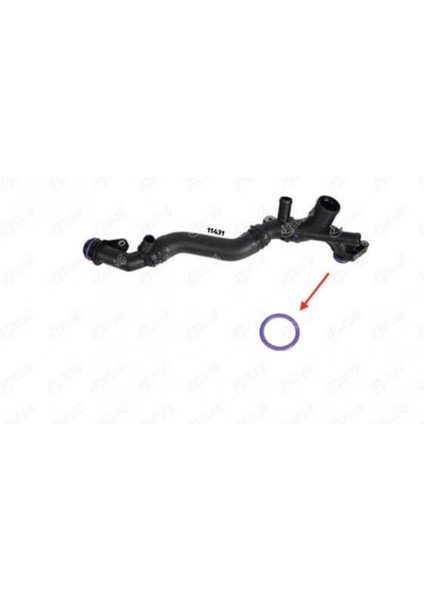11432 11432 Devirdaim Borusu Contası- Ok ile Gosterılen Conta Renault Megane Iv / Scenic Iv / Captur