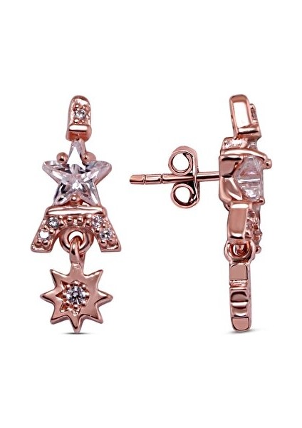 925 Ayar Gümüş Trend Küpe