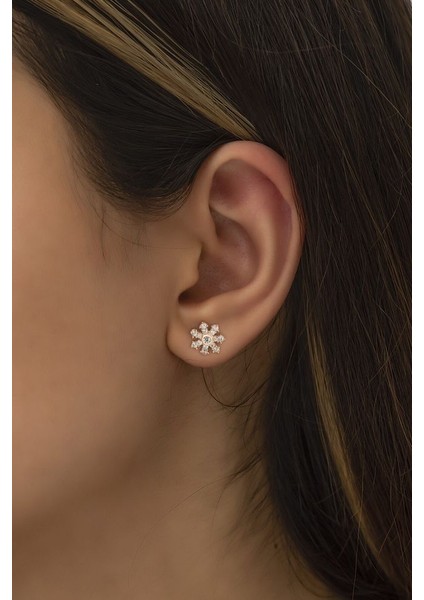 925 Ayar Gümüş Trend Küpe