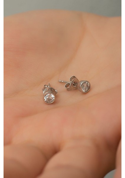 925 Ayar Gümüş Trend Küpe