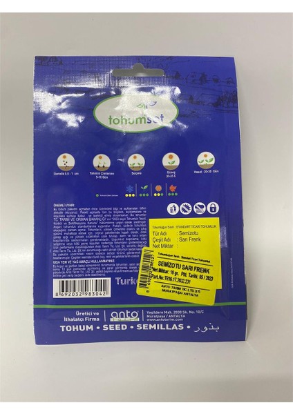 Semizotu Tohumu 10 Gr fiyatları